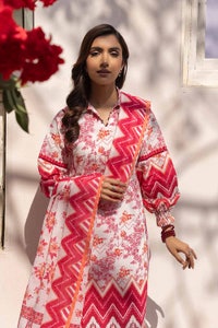 UAE -3PC Printed Lawn Unstitched Suit CL-32216 A