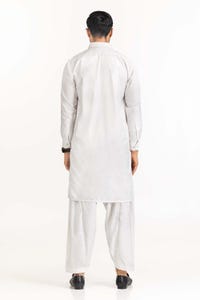 UAE -Chalk White Basic Suit SK-P22-156