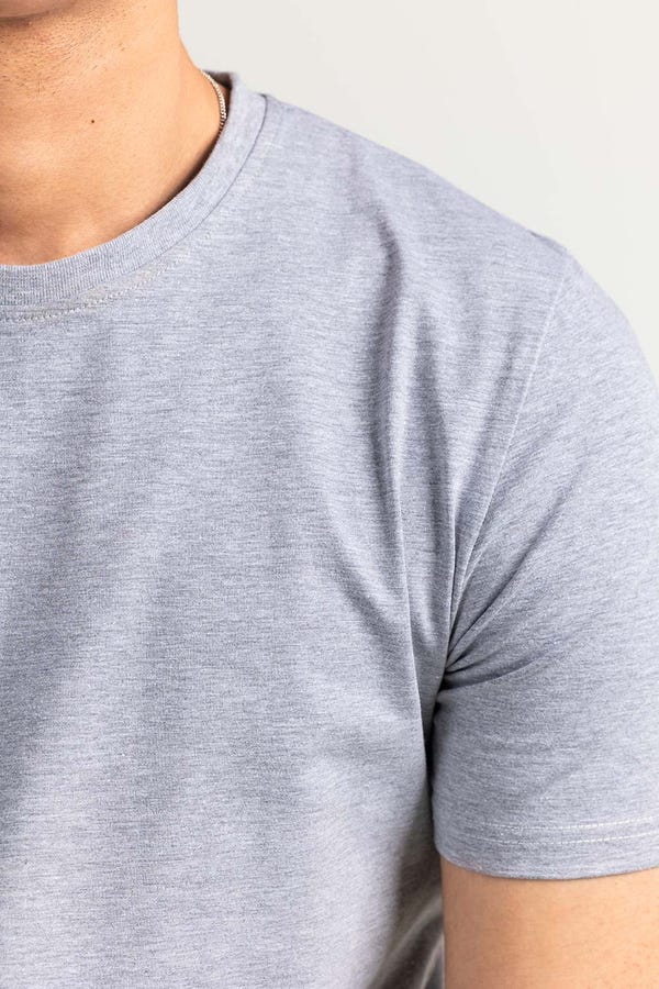 UAE -Charcoal Basic T-Shirt JCN-SIG-D049