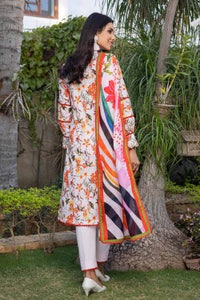UAE -3PC Lawn Unstitched Digital Printed Suit CL-32290
