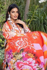 UAE -3PC Lawn Unstitched Digital Printed Suit CL-32290