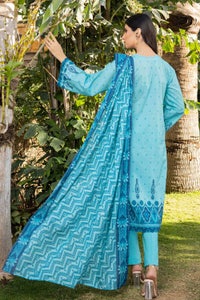 UAE -3PC Lawn Unstitched Printed Suit CL-32374 A