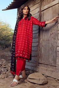 UAE -3PC Printed Lawn Unstitched Suit CL-42016 A