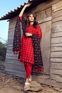 UAE -3PC Printed Lawn Unstitched Suit CL-42016 A