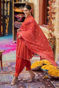 UAE -3PC Printed Lawn Unstitched Suit CL-42017 B