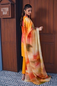 UAE -3PC Printed Lawn Unstitched Suit CL-42022 A