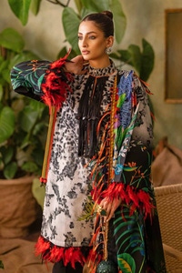 UAE -3PC Printed Lawn Unstitched Suit CL-42023