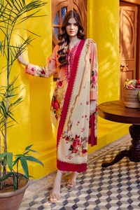UAE -3PC Printed Lawn Unstitched Suit CL-42026 A