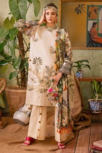 UAE -3PC Printed Lawn Unstitched Suit CL-42030