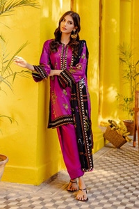 UAE -3PC Printed Lawn Unstitched Suit CL-42064 A