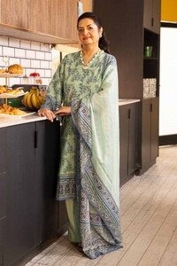 UAE -3PC Printed Lawn Unstitched Suit CL-42079 A