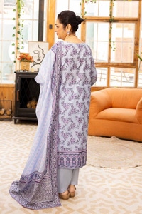UAE -3PC Printed Lawn Unstitched Suit CL-42079 B