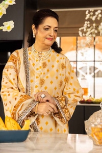 UAE -3PC Printed Lawn Unstitched Suit CL-42080 B