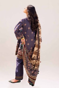 UAE -3PC Unstitched Printed Lawn Suit CL-42118
