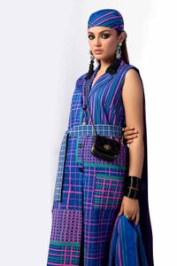 UAE -3PC Unstitched Printed Lawn Suit CL-42150