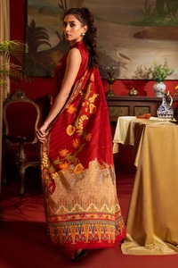 UAE -3 Piece Printed Lawn Unstitched Suit CL-42181