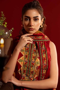 UAE -3 Piece Printed Lawn Unstitched Suit CL-42181