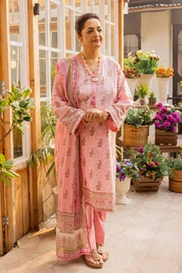 UAE -3PC Printed Lawn Unstitched Suit CL-42194 B