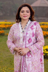 UAE -3PC Printed Lawn Unstitched Suit CL-42195 A