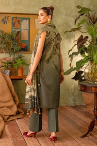 UAE -3PC Printed Lawn Unstitched Suit CL-42199