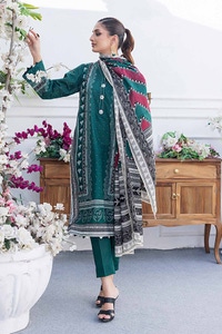 UAE -3PC Printed Lawn Unstitched Suit CL-42204 A