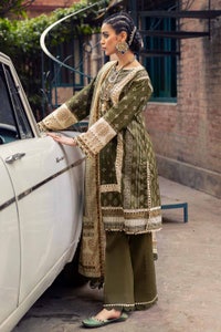 UAE -3PC Unstitched Printed Lawn Suit CL-42205
