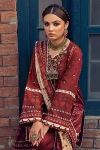 UAE -3PC Unstitched Printed Lawn Suit CL-42206