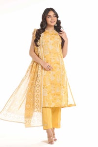 UAE -3 Piece Unstitched Printed Lawn Suit CL-42250