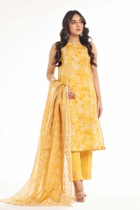 UAE -3 Piece Unstitched Printed Lawn Suit CL-42250