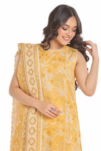 UAE -3 Piece Unstitched Printed Lawn Suit CL-42250