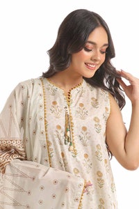 UAE -3 Piece Unstitched Printed Lawn Suit CL-42251