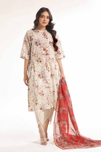 UAE -3 Piece Unstitched Printed Lawn Suit CL-42252