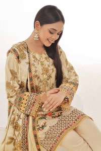 UAE -3 Piece Unstitched Printed Lawn Suit CL-42254