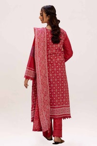 UAE -3PC Unstitched Printed Lawn Suit CL-42286 A