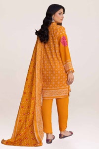 UAE -3PC Unstitched Printed Lawn Suit CL-42286 B