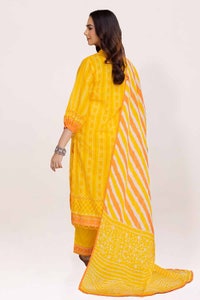 UAE -3PC Unstitched Printed Lawn Suit CL-42288 A