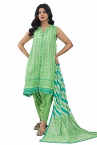 UAE -3PC Unstitched Printed Lawn Suit CL-42288 B