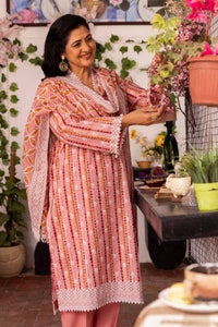UAE -3PC Unstitched Printed Lawn Suit CL-42295 B