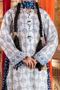 UAE -3 Piece Unstitched Printed Lawn Suit CL-42316 B