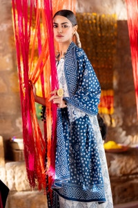UAE -3 Piece Unstitched Printed Lawn Suit CL-42316 B