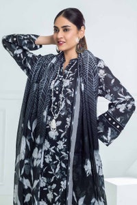 UAE -3 Piece Unstitched Printed Lawn Suit CL-52433