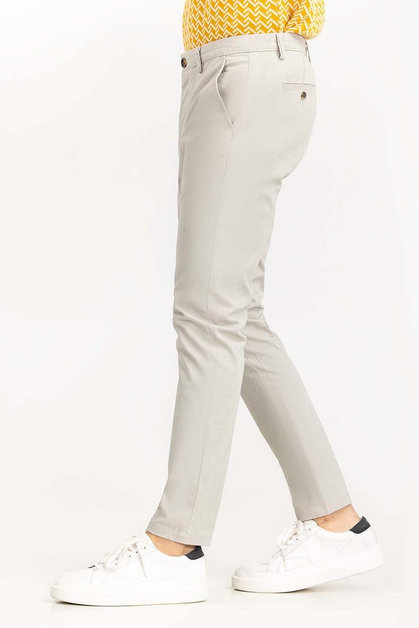 UAE -Cloud Basic Dyed Khaki Pant TR-KHPD22-028