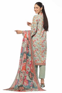 UAE -3 Piece Unstitched Printed Lawn Suit CLP-42085