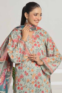 UAE -3 Piece Unstitched Printed Lawn Suit CLP-42085