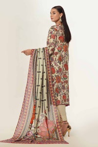 UAE -3 Piece Unstitched Printed Lawn Suit CLP-42090
