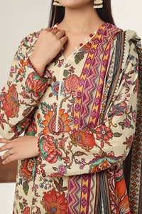 UAE -3 Piece Unstitched Printed Lawn Suit CLP-42090