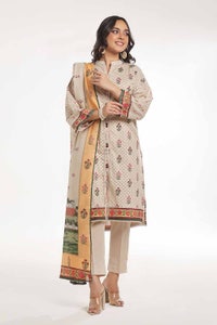 UAE -3 Piece Unstitched Printed Lawn Suit CLP-42131