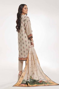 UAE -3 Piece Unstitched Printed Lawn Suit CLP-42131