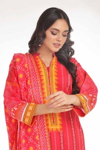 UAE -3 Piece Unstitched Printed Lawn Suit CLP-42134