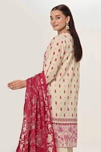 UAE -3 Piece Unstitched Printed Lawn Suit CLP-42165